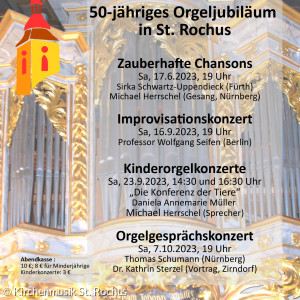 Oreglkonzerte im Jubiläumsjahr